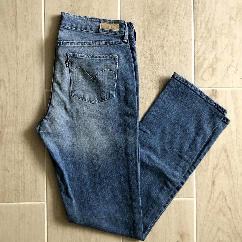 Levi Womens Sz 10 Slight Curve Classic Rise Straight Leg